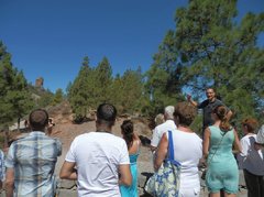 На экскурсии. Знакомство с Роке Нубло (Roque Nublo)